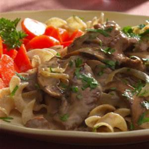 Beef Stroganoff